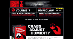 Desktop Screenshot of crabsadjusthumidity.com